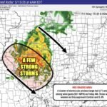 Illinois Faces a Friday Morning Storm Cluster With 1-Inch Hail and 50 MPH Wind Gusts Near Springfield, Peoria and Bloomington Before Weakening Into Central Indiana by Midday May 15