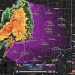 Indiana and Illinois Face Morning Rain Showers With 40 MPH Gusty Winds, Lightning and Heavy Rainfall Near Indianapolis, Lafayette and Terre Haute Friday May 15 Through Mid Morning