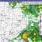Indianapolis Rain Exits by 9 AM Saturday May 23 Clearing the Way for Dry Indy 500 Parade Conditions While Sunday Race Day Rain Chances Remain in Question