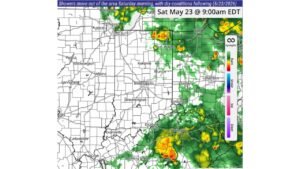 Indianapolis Rain Exits by 9 AM Saturday May 23 Clearing the Way for Dry Indy 500 Parade Conditions While Sunday Race Day Rain Chances Remain in Question