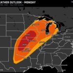Kansas, Nebraska, Iowa and Illinois Face a Level 4 Severe Weather Threat Near Wichita, Omaha, Kansas City and Chicago as Monday May 18 Shapes Up as One of the Most Dangerous Days of the Spring
