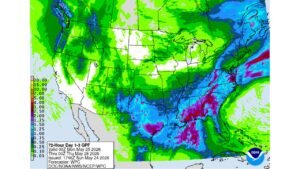 Louisiana, Mississippi, Alabama, Tennessee, and the Carolinas Face 5 to 15 Plus Inches of Rain Over 72 Hours as Flood Watches and Advisories Already Issued Across the South