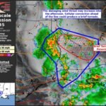 Louisiana and Mississippi Face Brief Tornado Potential and 60 MPH Damaging Winds Saturday May 23 as Afternoon Storm Threat Continues to Grow