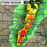 Minnesota Faces a 5-Day Storm Stretch With Strong T-Storms Near Minneapolis, St. Paul and Northfield Thursday After 4 PM Bringing Gusty Winds, Hail and Heavy Downpours Through Monday