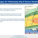Mississippi, Alabama and Louisiana Face EF2 Tornadoes, Very Large Hail and Damaging Winds Wednesday Afternoon Into Early Evening With Storms Already Underway