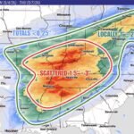 Missouri, Tennessee, Kentucky and Mississippi Face Scattered 1.5 to 3 Inches of Rainfall Monday Through Thursday With Localized Flooding Risk Across Lower Ohio and Mississippi River Valleys