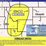 Montana, Idaho and Utah Face 55 MPH Damaging Wind Gusts Near Boise as Dry Microbursts Develop Along a Cold Front Wednesday May 13