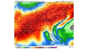 North Carolina, South Carolina, Georgia, Alabama, and Louisiana Face Rounds of Heavy Rain and Storms Through May 27 With Up to 4 Inches of Much-Needed Rainfall Targeting Drought-Stricken Southeast