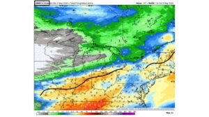 Ohio, Indiana, Kentucky and Tennessee Face 50 to 99mm of Rainfall Next Week With Great Lakes Region Seeing Lighter Totals Through Saturday May 9