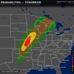 Oklahoma, Kansas, and Nebraska Face EF-3 or Stronger Tornadoes Monday While the Threat of Violent Twisters Stretches From Texas All the Way to Minnesota