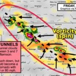 Oklahoma and Kansas Watch for Isolated Funnel Clouds and Brief Landspout Tornado Risk Friday Afternoon Between 3 and 7 PM
