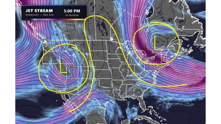 Omega Block Developing Late This Week Over the United States Cutting Severe Weather Chances Through Early June