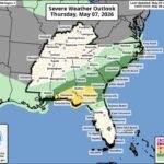 Southeast Alabama, South Georgia, and the Florida Panhandle Are in the Crosshairs for Tornadoes and Damaging Winds Today
