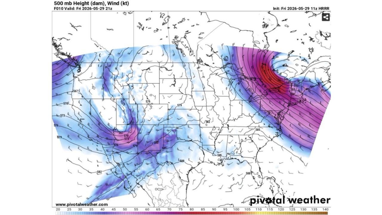 Southern Kansas and Oklahoma Face Conditional Supercell Risk Friday Afternoon as Dryline, Near 3000 CAPE and High Clouds Create Uncertain Setup