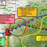 Abilene, Dallas, Austin, Houston, and San Angelo Face Widespread Severe Thunderstorms Sunday May 10 With Softball Size Hail, Tornadoes, and 65 MPH Winds