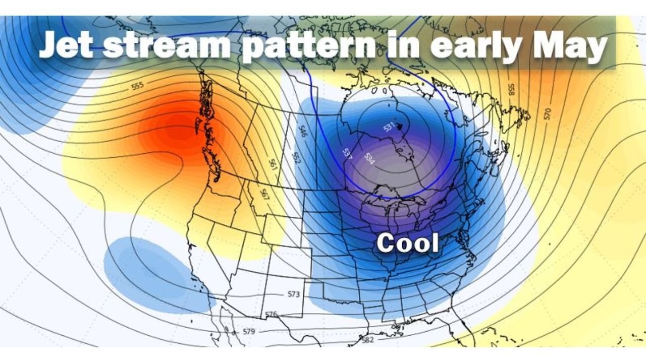 Washington D.C. Faces a Much Cooler May After Fourth Warmest April on Record as Temperatures Expected to Run 2 to 5 Degrees Below Normal