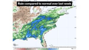 Washington D.C. Soaked for 9 Straight Days as Mid-Atlantic Rain Streak Nears Historic Territory