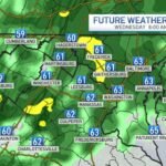 Washington DC, Baltimore and Maryland Face Steady Rain Wednesday Morning With Showers Continuing Into Thursday as Cooler Air Moves In