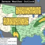 West Texas Supercells Threatening Very Large Hail and Tornadoes While Damaging Winds Target Ohio Indiana Kentucky Pennsylvania Virginia and Maryland on Wednesday May 20