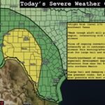West and Southwest Texas Face Slight Risk Severe Weather Today With Large Hail, Damaging Winds, and Isolated Tornadoes as Supercell Development Targets Del Rio Southward