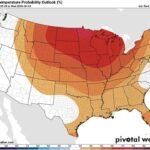 Wisconsin, Michigan, Illinois, Indiana, and Iowa Face 80 to 90 Percent Chance of Above Normal Temperatures From May 28 Through June 3 as Summer Heat Surges Across the Central and Eastern United States